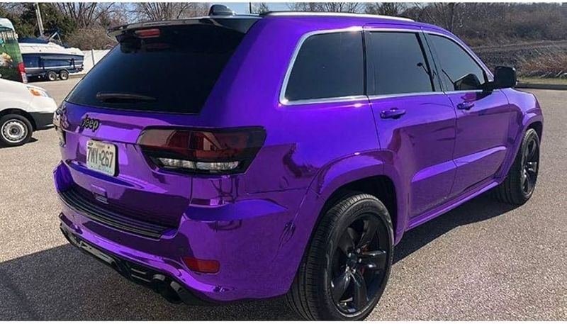 Avery Violet Chrome Vinyl
