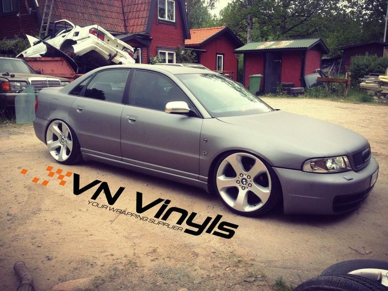 VN WRAP - MATT GRÅ VINYL