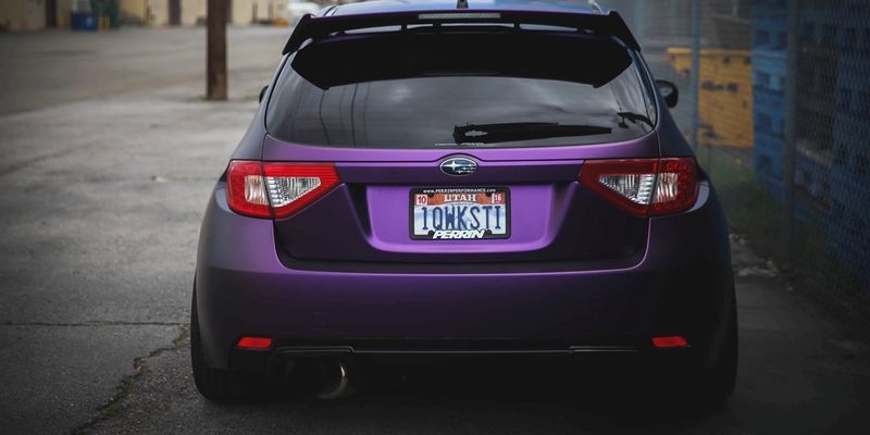 KPMF Matt Purple Black Iridescent K75565 Vinyl