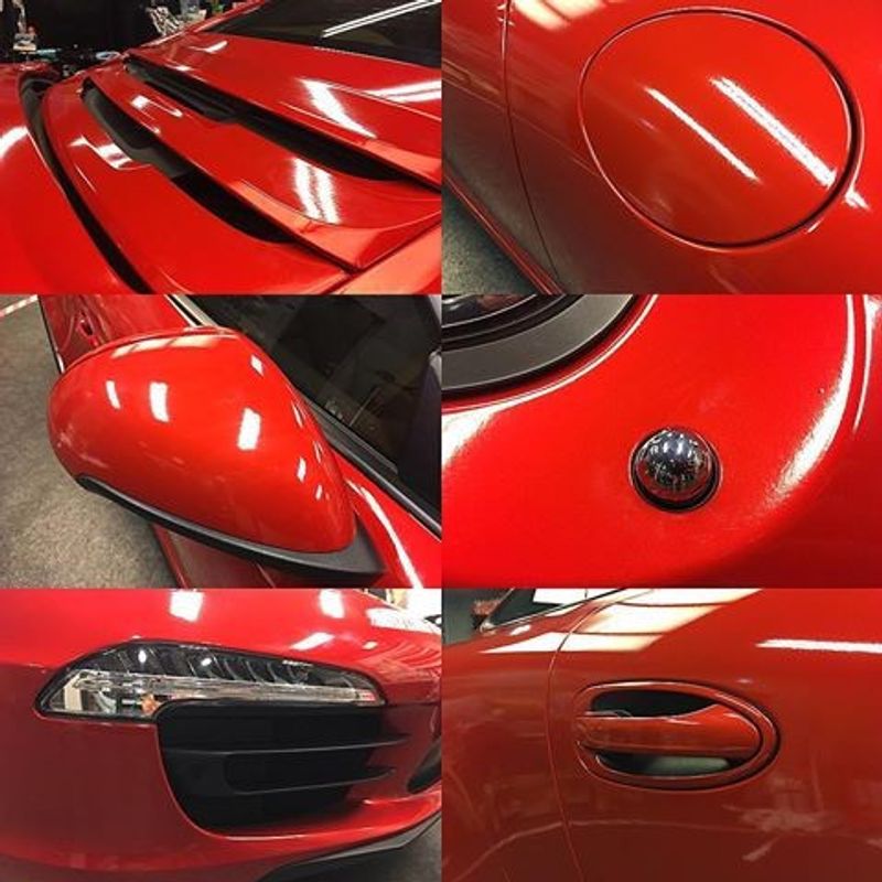 3M 2080-G363 Metallic Gloss Dragon Fire Red Vinyl