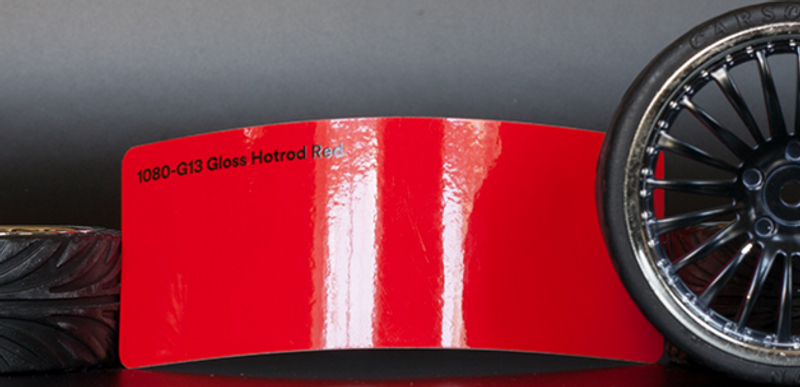 3M 2080-G13 Gloss HotRod Red Vinyl
