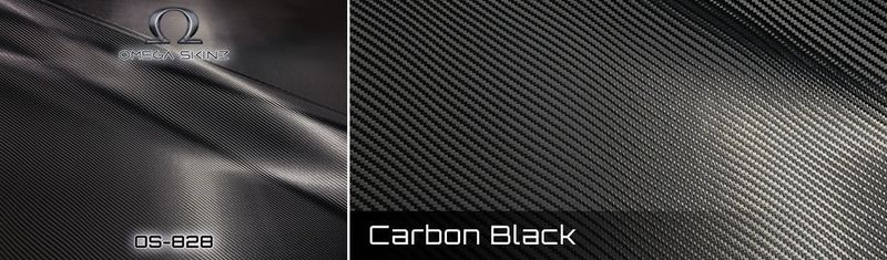 OMEGA SKINZ OS-828 Carbon Black Vinyl