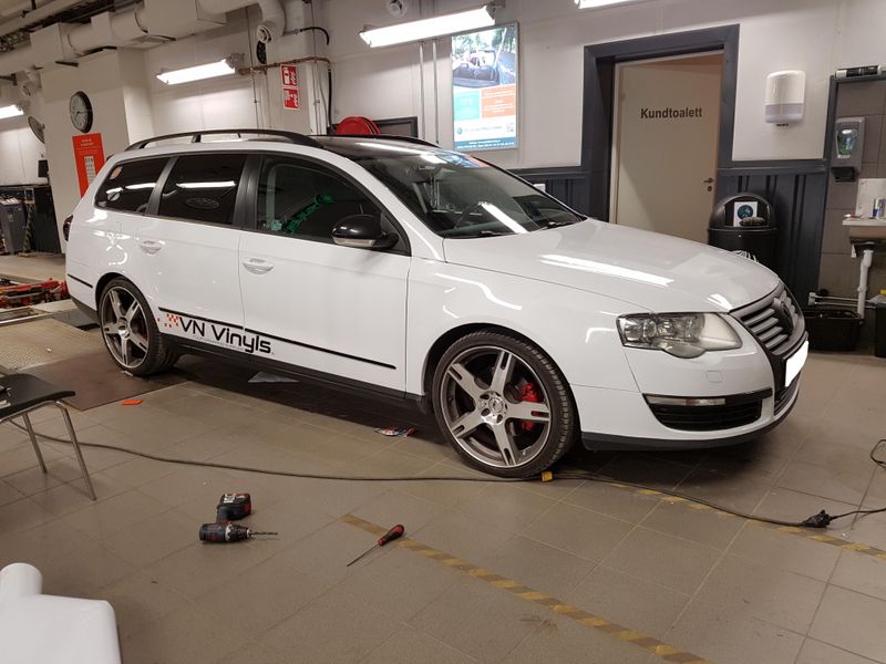 VN WRAP - BLANK VIT VINYL