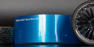 3M 2080-G227 Metallic Gloss Blue Vinyl