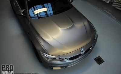 3M 2080-BR230 Brushed Titanium Vinyl