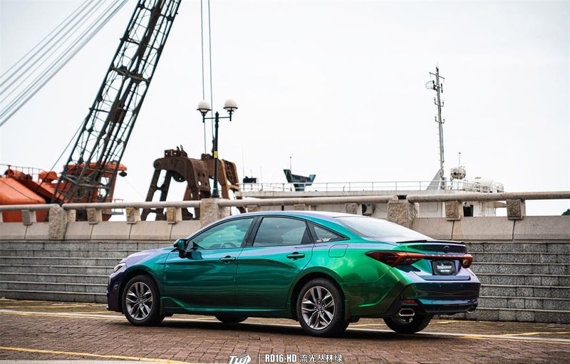 TeckWrap RD16R-HD Iridescent Green