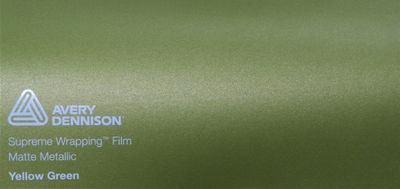 Avery Matte Metallic Yellow Green