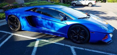 3M 2080-S347 Satin Metallic Perfect Blue Vinyl