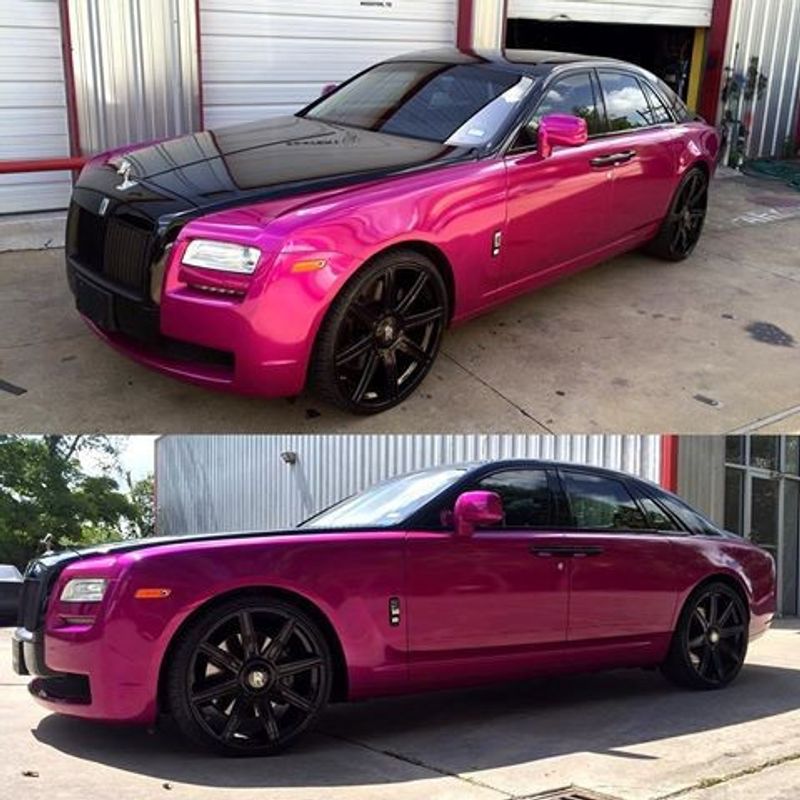 3M 2080-G348 Metallic Gloss Fierce Fuchsia Vinyl