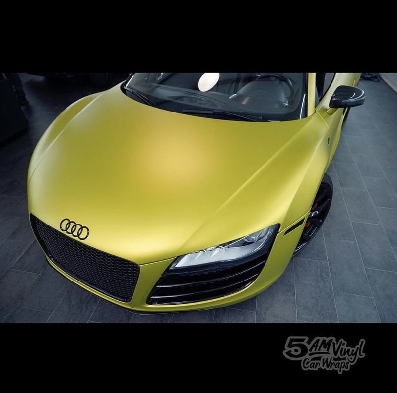 KPMF Matt Iced Yellow Titanium K75534 Vinyl