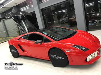 TeckWrap CG06-HD Racing Red