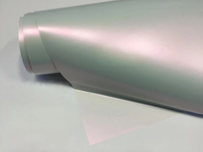 VN WRAP - MATTE CHAMELEON WHITE & PINK VINYL
