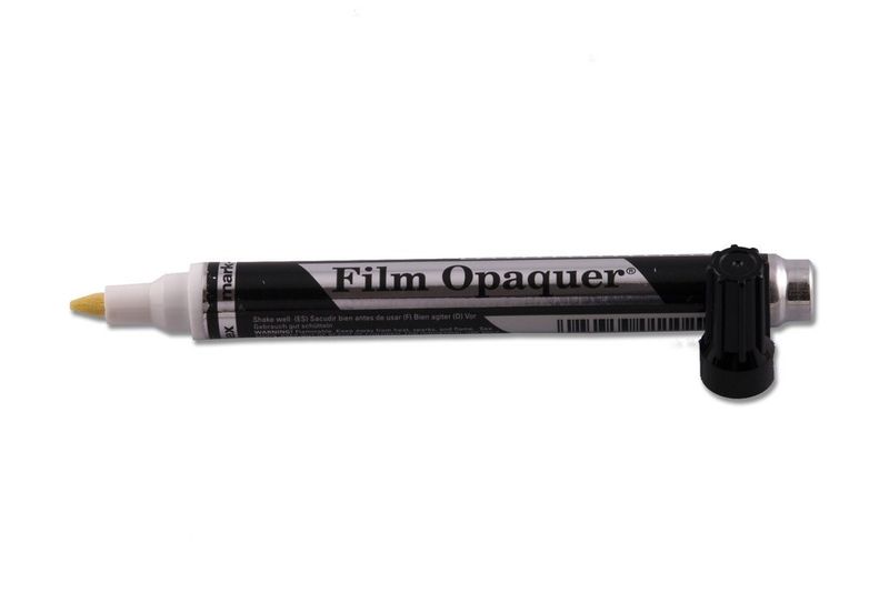 FILM OPAQUER - Svart Filmpenna Bred