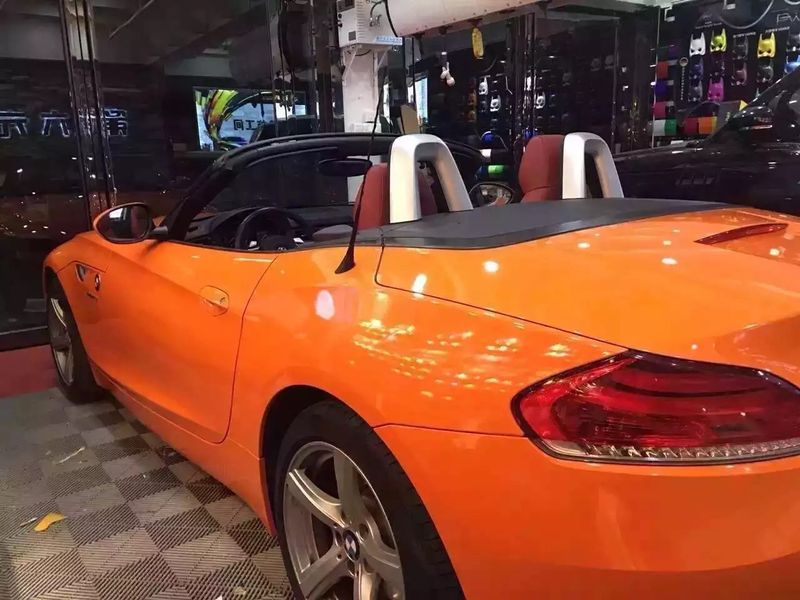 VN WRAP - BLANK ORANGE VINYL