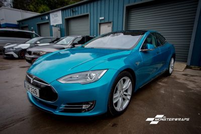 3M 2080-G356 Metallic Gloss Atomic Teal Vinyl
