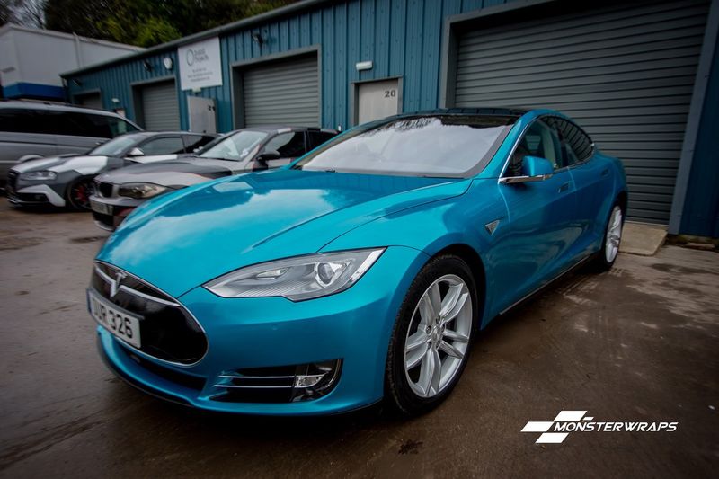 3M 2080-G356 Metallic Gloss Atomic Teal Vinyl