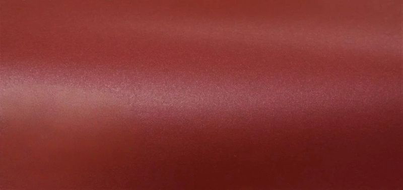 Avery Matte Metallic Garnet Red