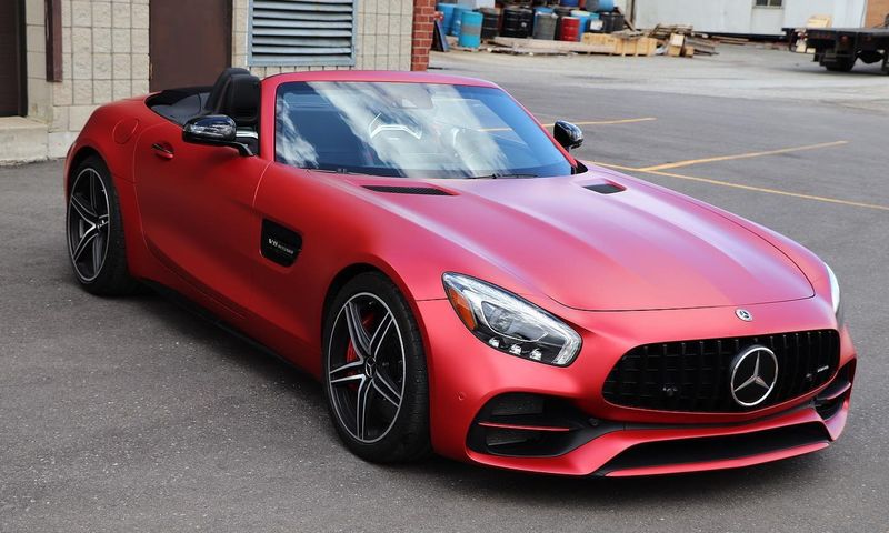 KPMF Matt Iced Red Titanium K75506 Vinyl