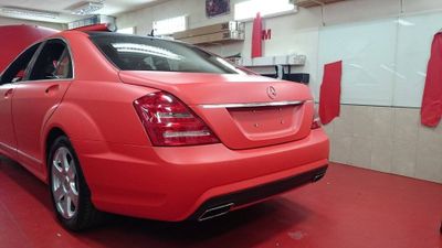 3M 2080-M13 Matte HotRod Red Vinyl