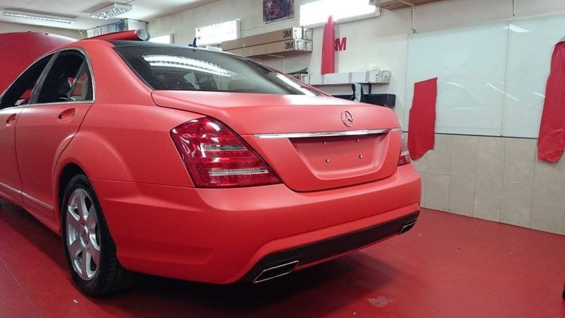3M 2080-M13 Matte HotRod Red Vinyl