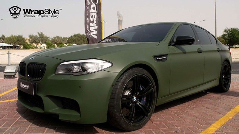 3M 2080-M26 Matte Military Green Vinyl