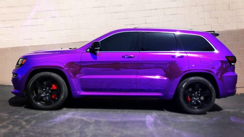 Avery Violet Chrome Vinyl