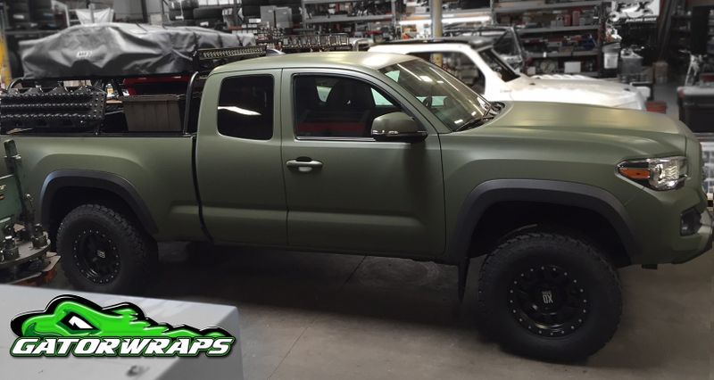 3M 2080-M26 Matte Military Green Vinyl