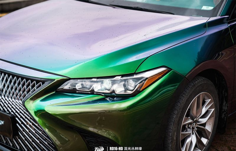 TeckWrap RD16R-HD Iridescent Green
