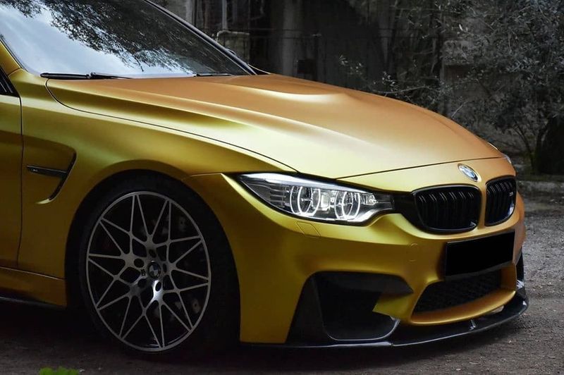 Avery Satin Energetic Yellow
