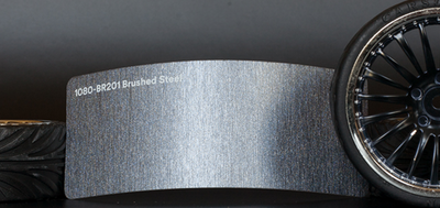 3M 2080-BR201 Brushed Steel Vinyl
