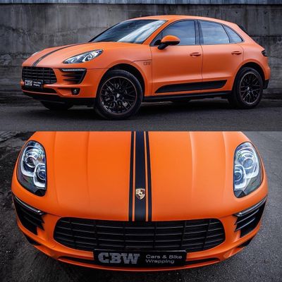 KPMF Matt Sunset Orange K89441 Vinyl