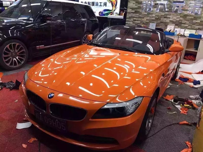 VN WRAP - BLANK ORANGE VINYL