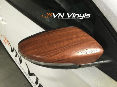 VN WRAP - MÖRK BRUN TRÄVINYL