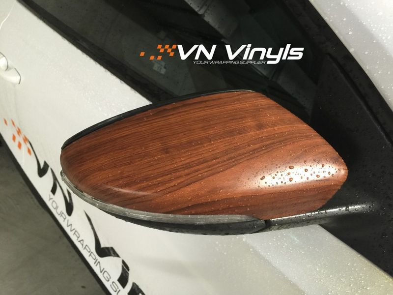 VN WRAP - MÖRK BRUN TRÄVINYL