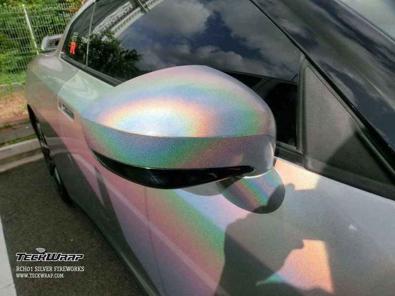 TeckWrap RCH01-HD Silver Fireworks