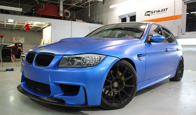 3M 2080-S347 Satin Metallic Perfect Blue Vinyl