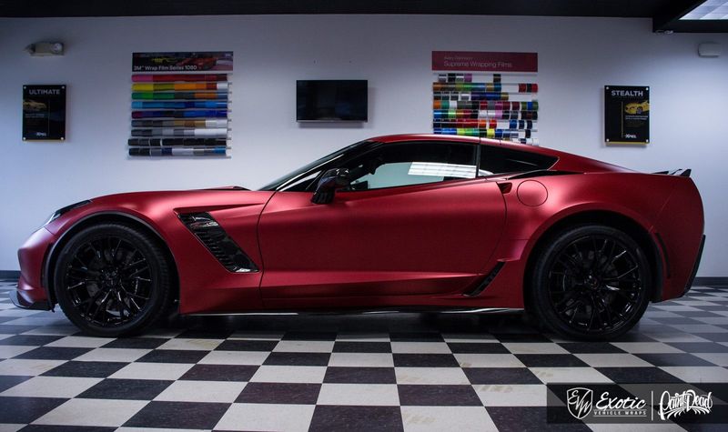 KPMF Matt Iced Red Titanium K75506 Vinyl
