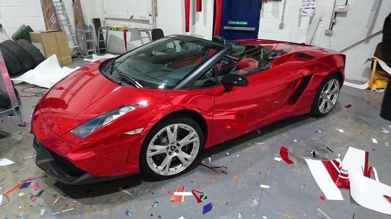 Avery Red Chrome