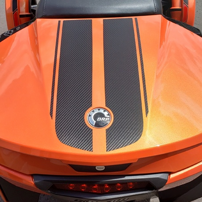 Kolfiber Stripes - Premium