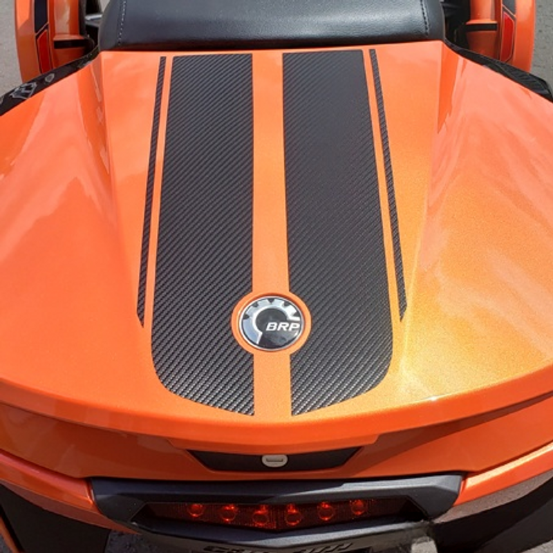Kolfiber Stripes - Premium