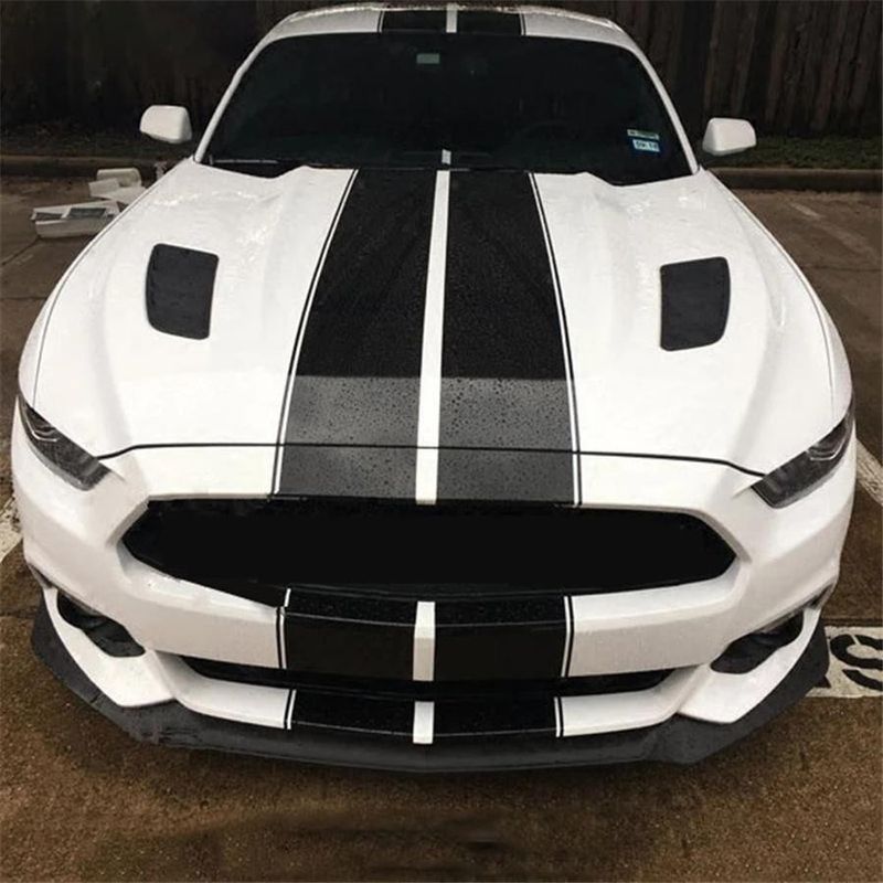 Svart Stripes - Premium