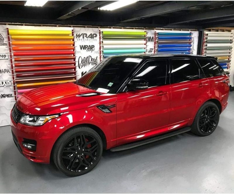 3M 2080-G53 Gloss Flame Red Vinyl