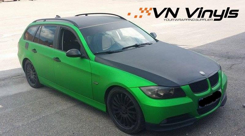 VN WRAP - MATTE METALLIC GREEN VINYL