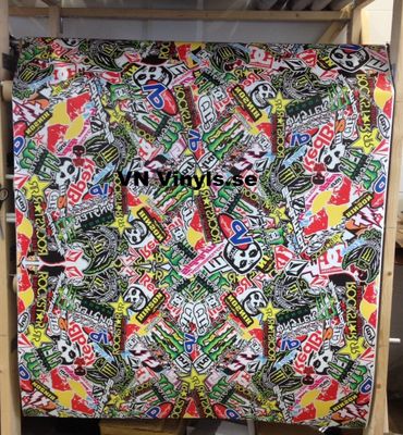 VN WRAP - STICKERBOMB VINYL MODELL 2