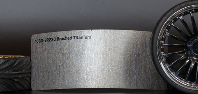 3M 2080-BR230 Brushed Titanium Vinyl