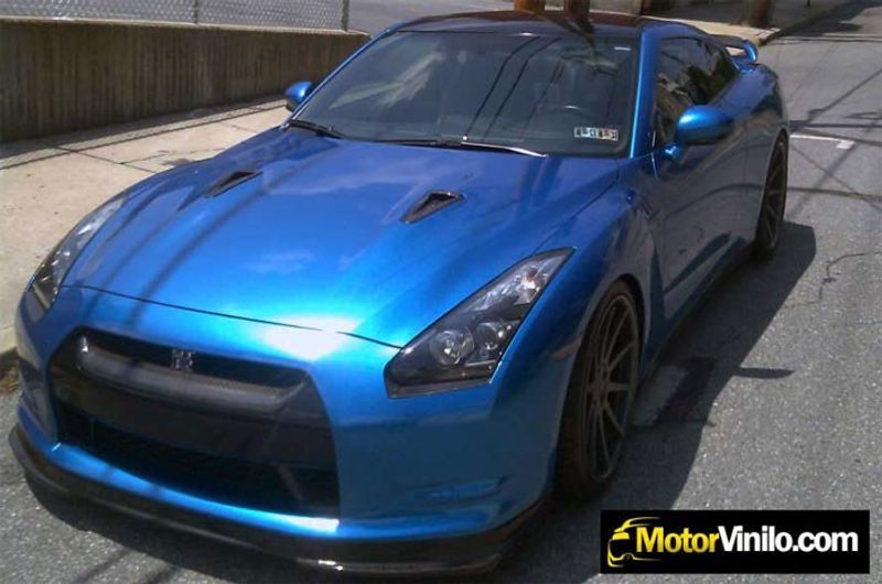 3M 2080-G227 Metallic Gloss Blue Vinyl