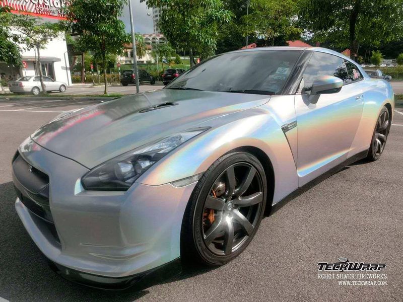 TeckWrap RCH01-HD Silver Fireworks