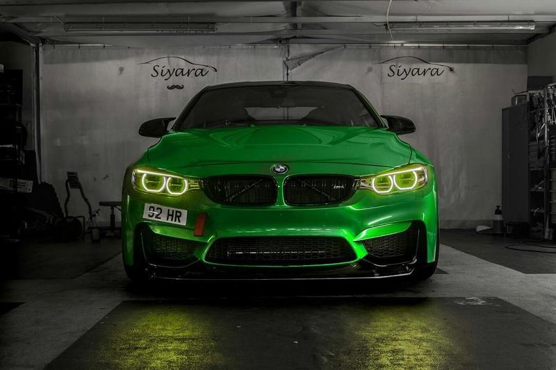 3M 2080-G336 Metallic Gloss Green Envy Vinyl
