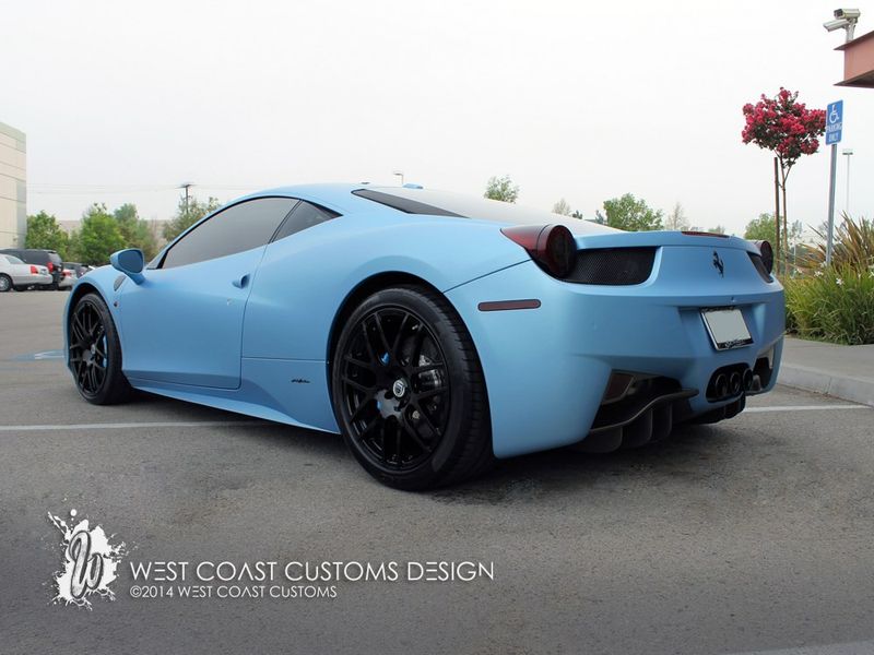 Avery Matte Metallic Frosty Blue