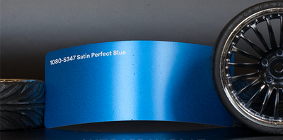 3M 2080-S347 Satin Metallic Perfect Blue Vinyl